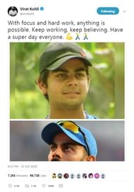 Virat Kolhi Hard Work